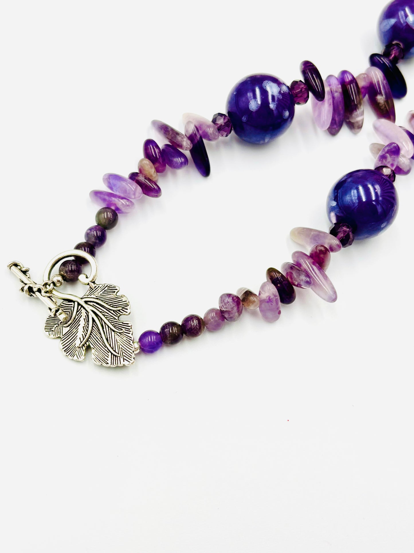 Purple Palpitation Necklace