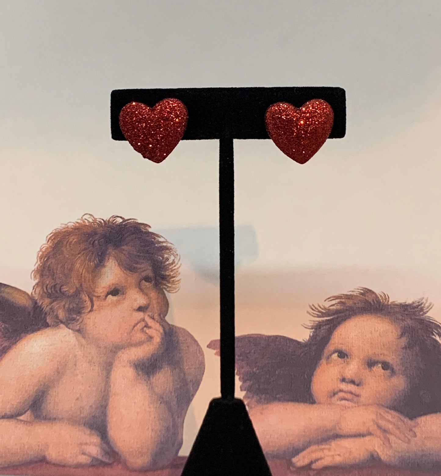 Clip on or Stud Post Whimsical Earrings