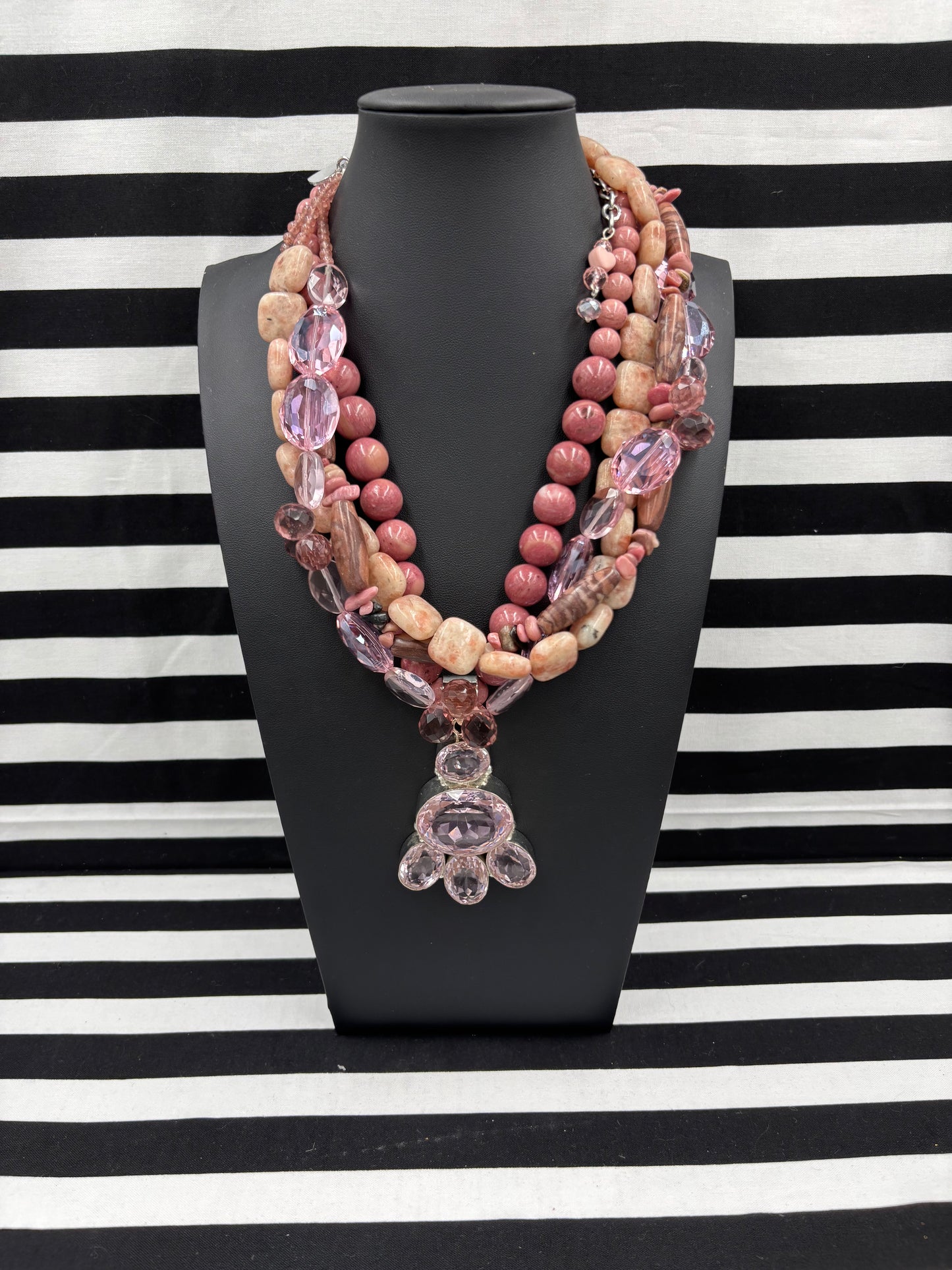 Pink Perfection Necklaces and Earrings