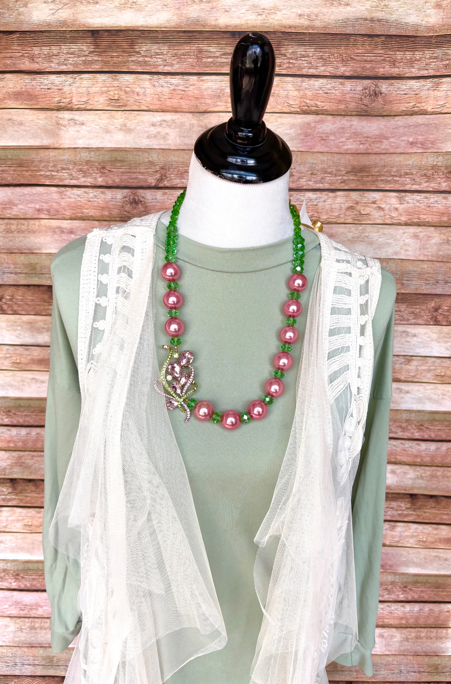 Fleur de Pink Necklace