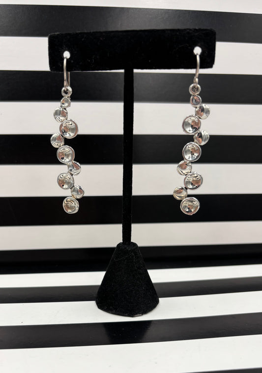 Cascading Mini Coin Earrings