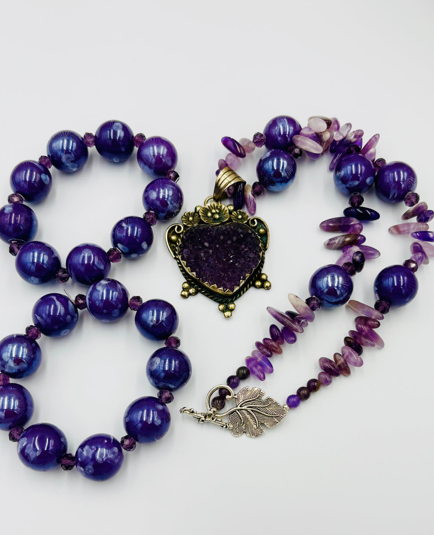 Purple Palpitation Necklace