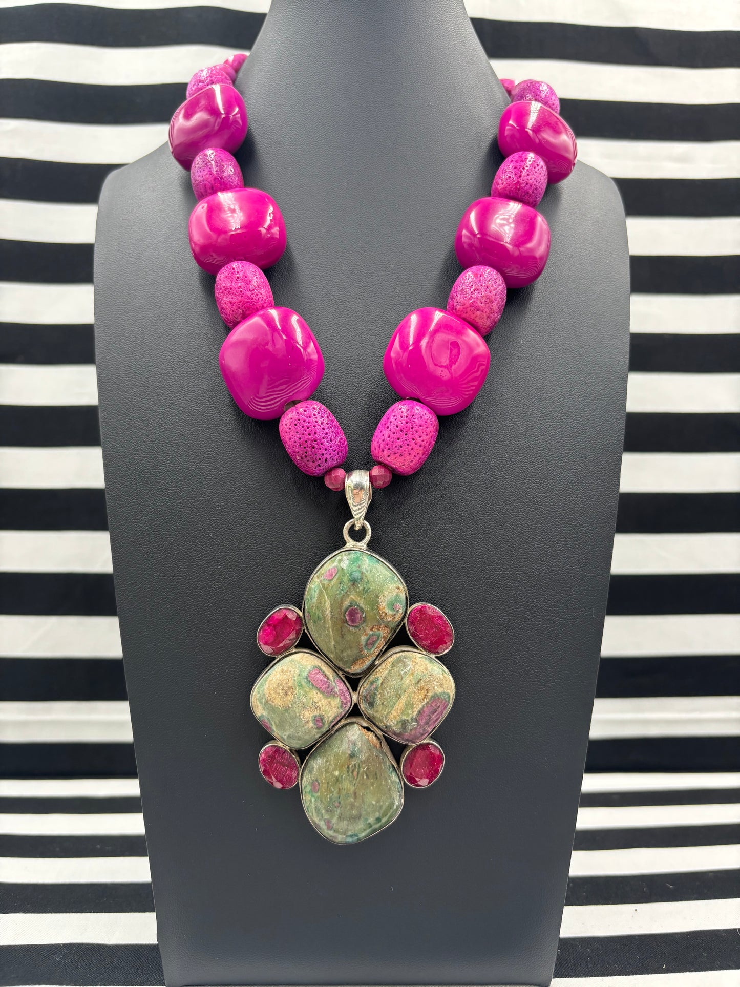 Fuchsia Fab Statement Necklaces