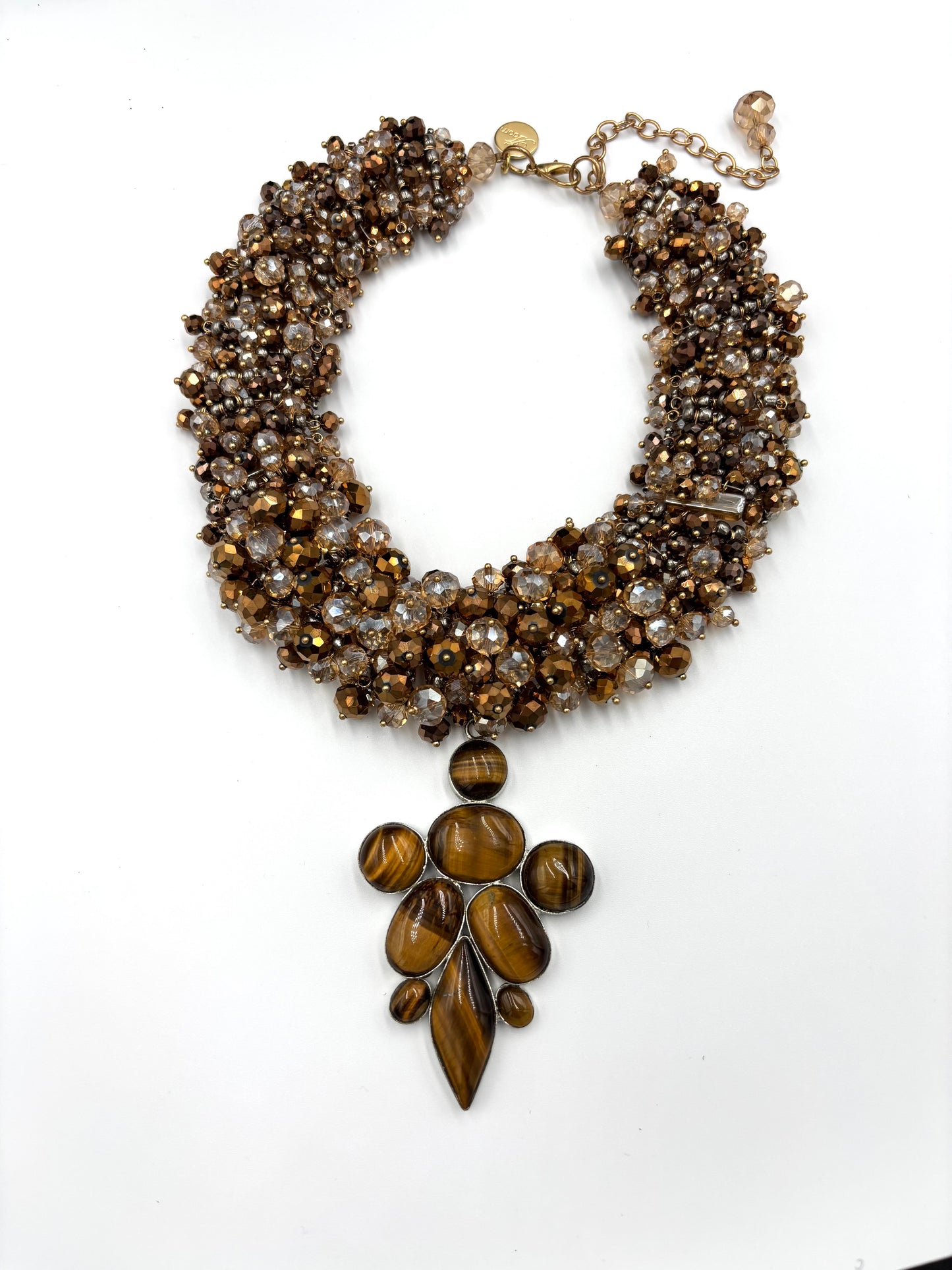 Eye of the Tiger Statement Necklace