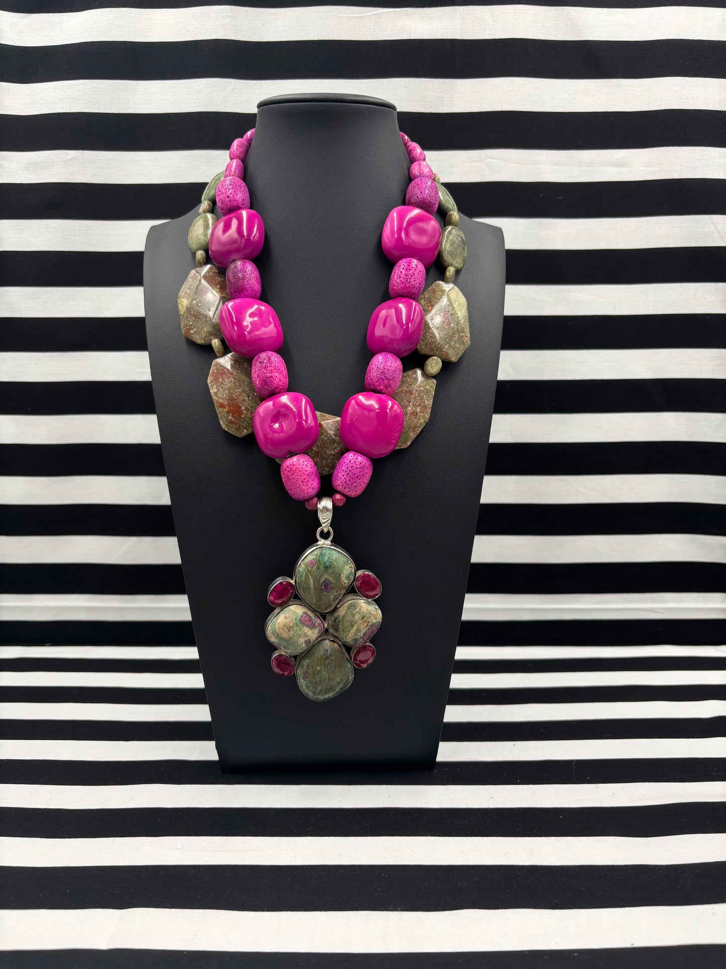Fuchsia Fab Statement Necklaces