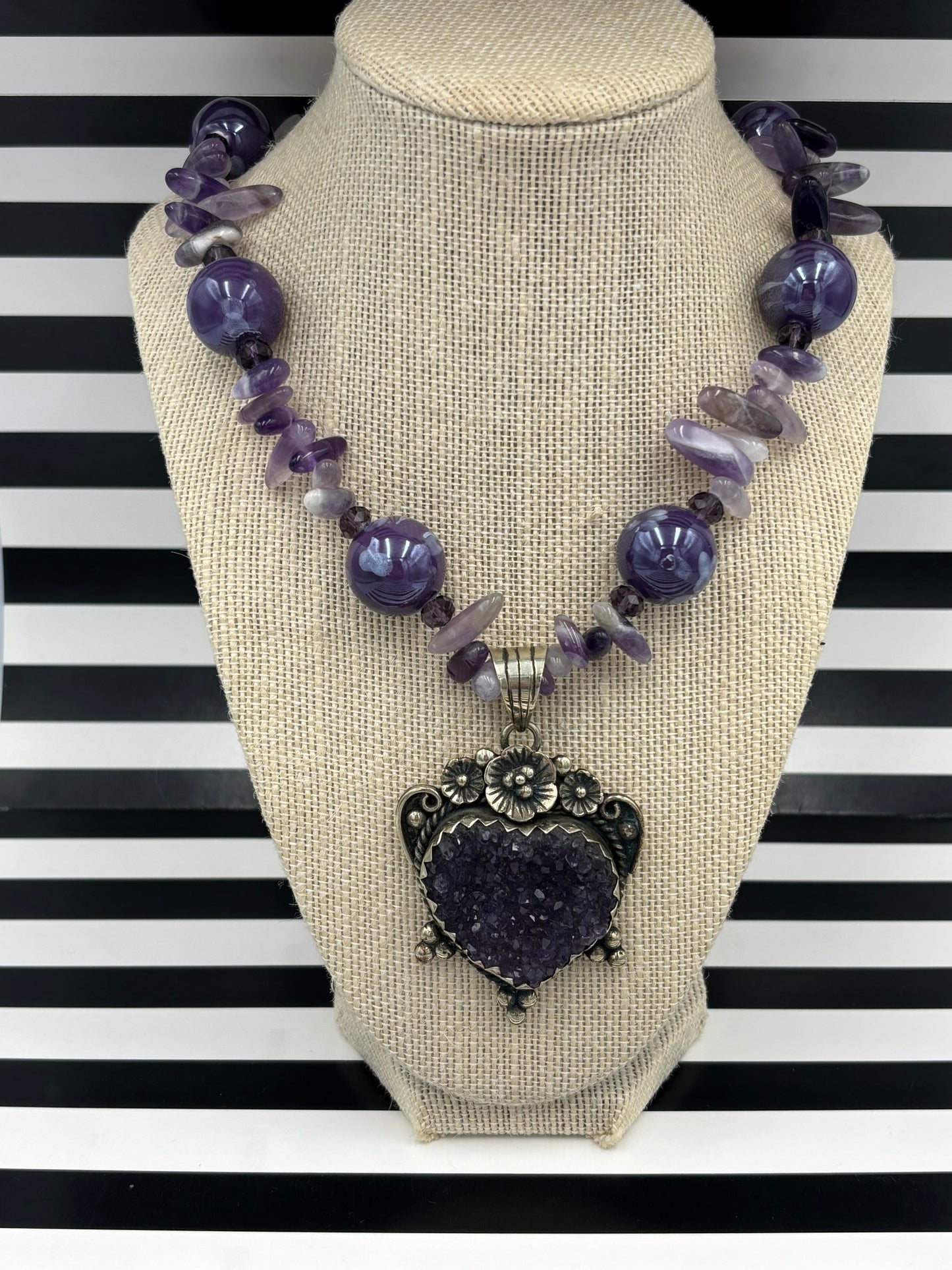 Purple Palpitation Necklace