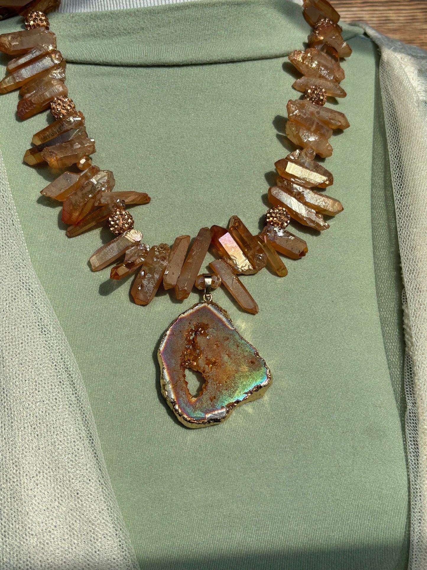 Sparkle and Pop Necklace