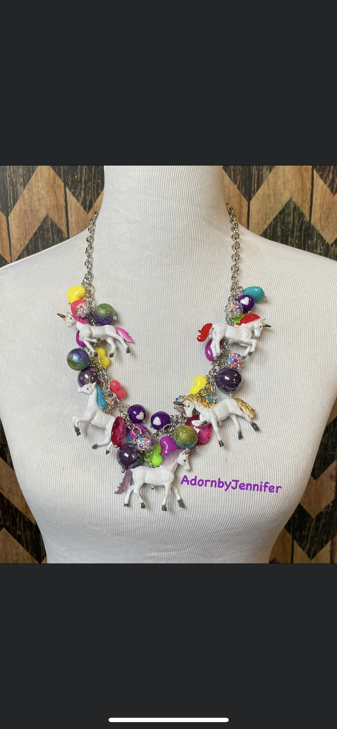 Unicorn Time Necklace