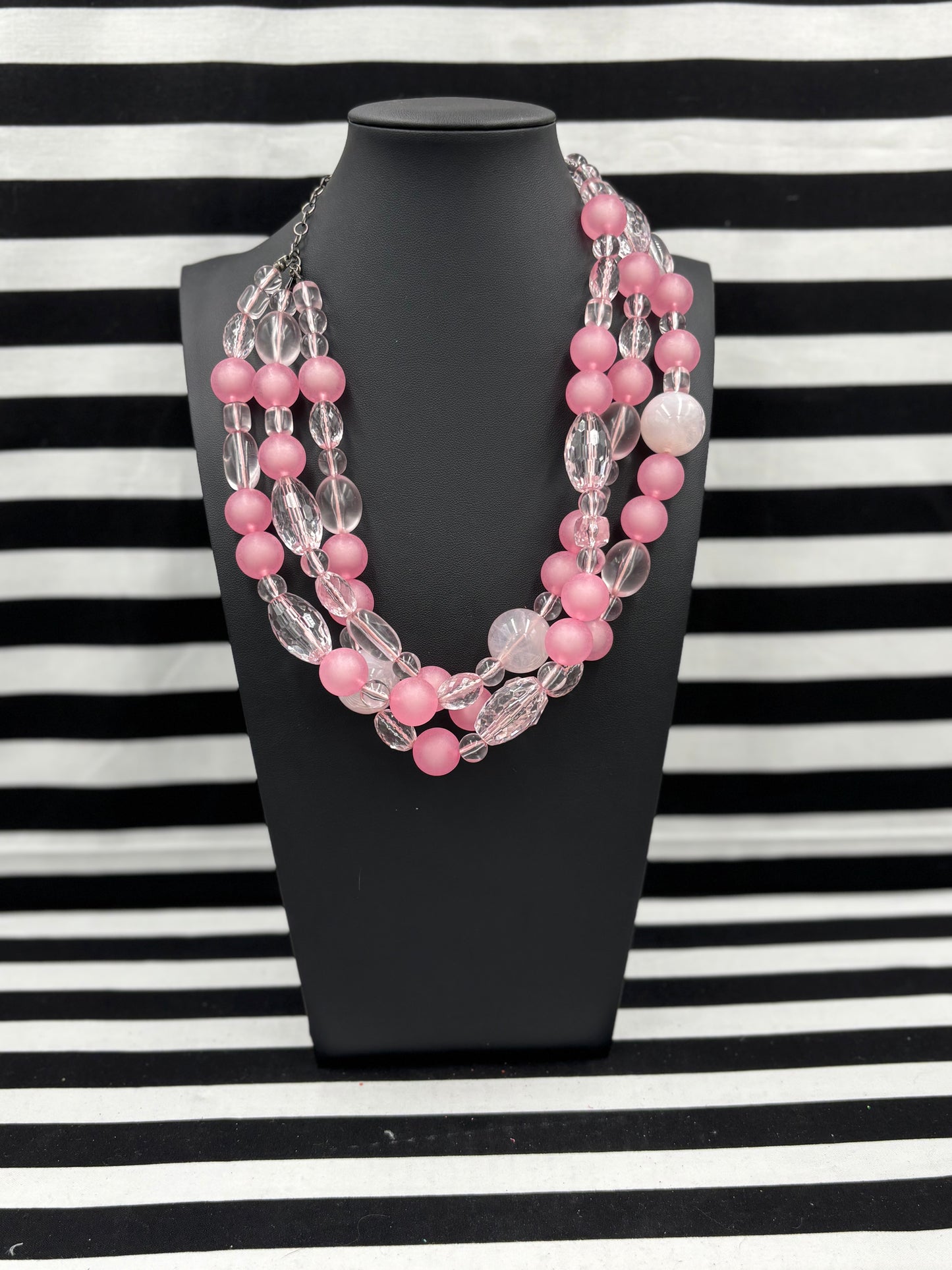 Pink Ice Necklace