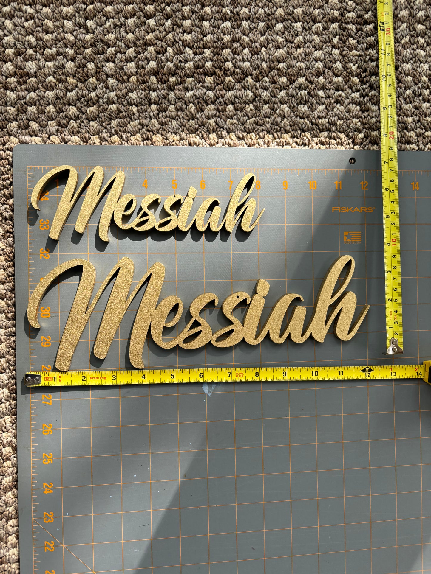 Messiah Trio Set of Ornaments: Messiah, Redeemer, Everlasting Father PRE-ORDER