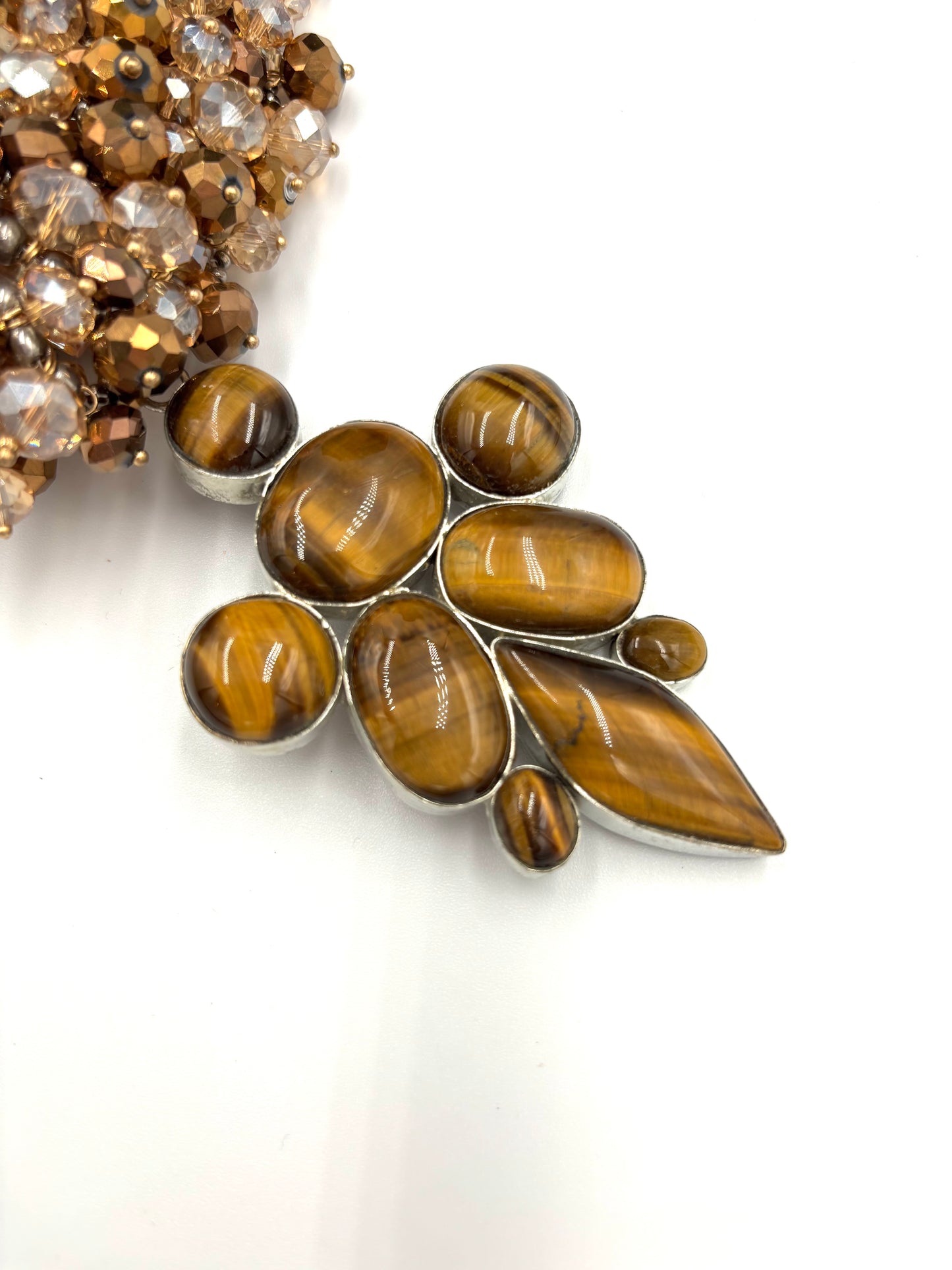 Eye of the Tiger Statement Necklace