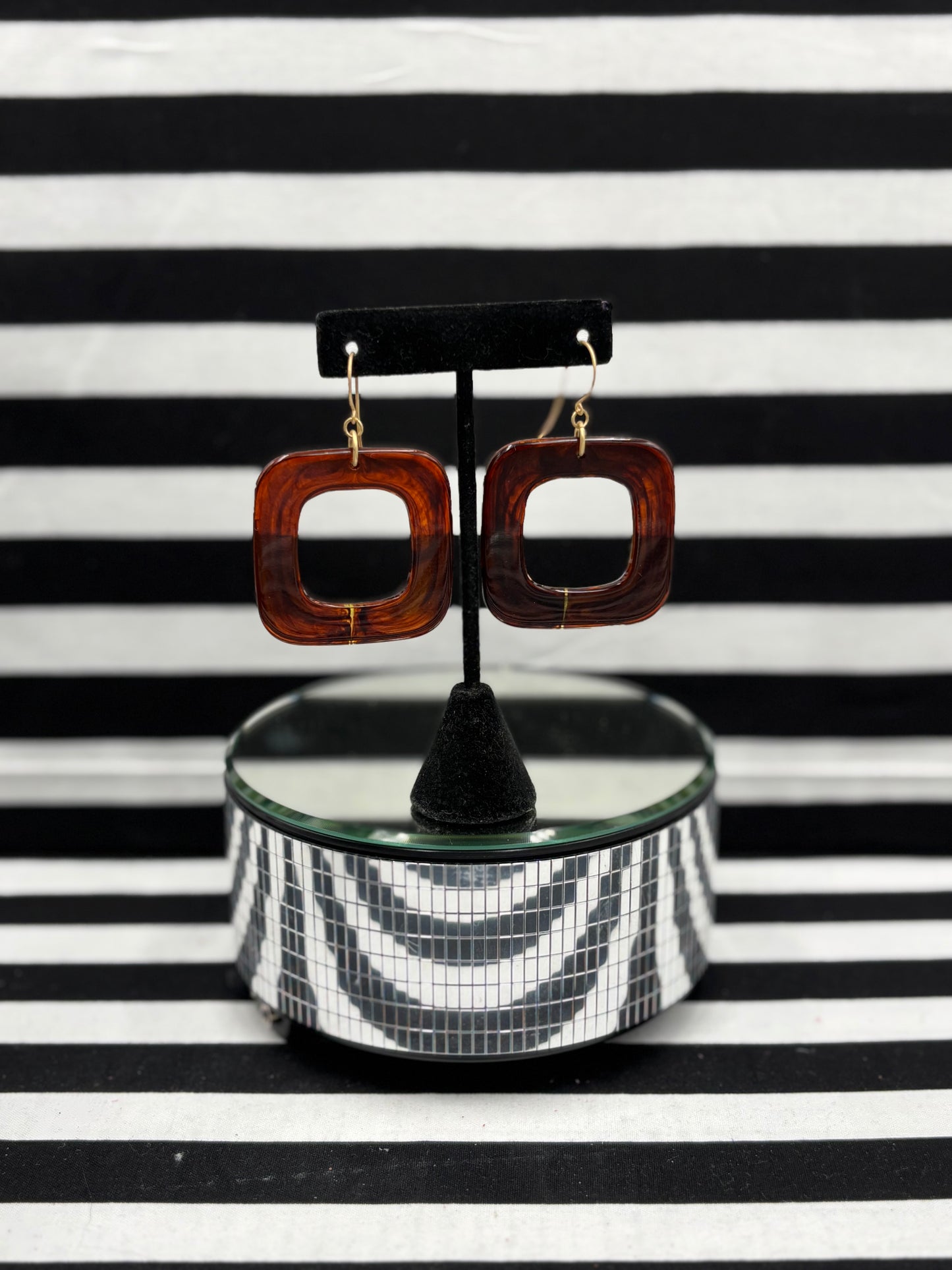 Tortoise Earrings