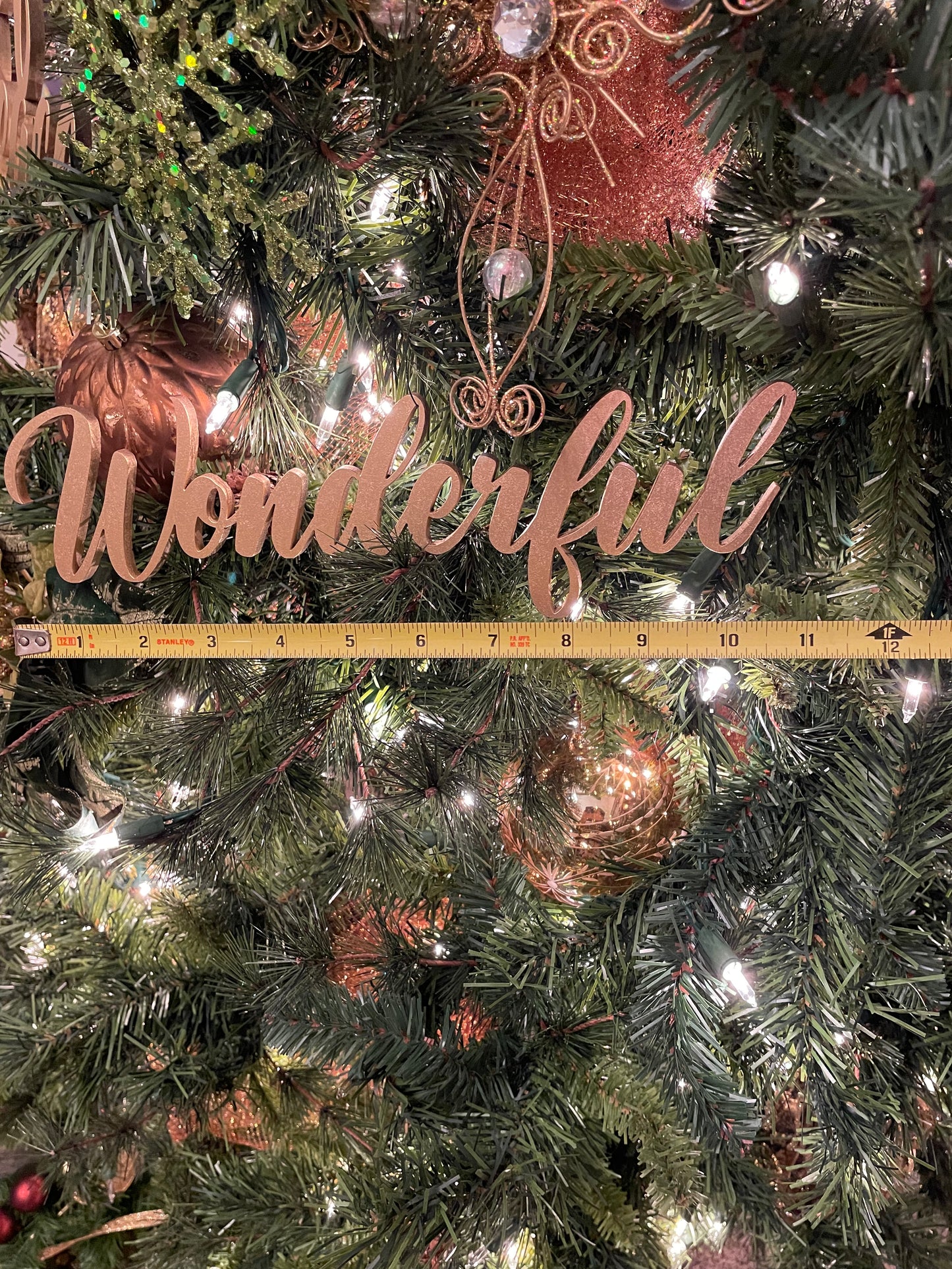 Wonderful Trio Set of Ornaments: Wonderful, Counselor Almighty God PRE-ORDER