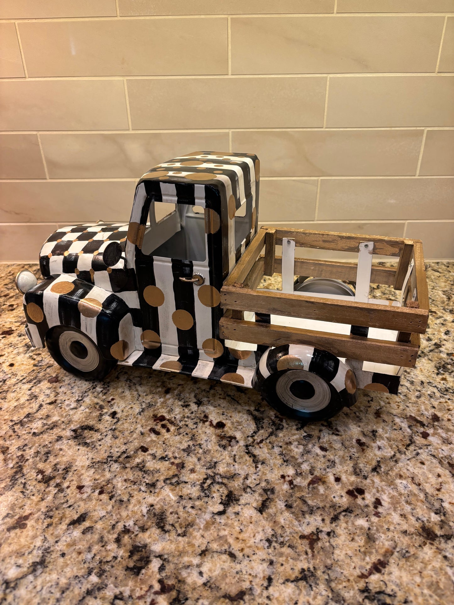 Checked Truck