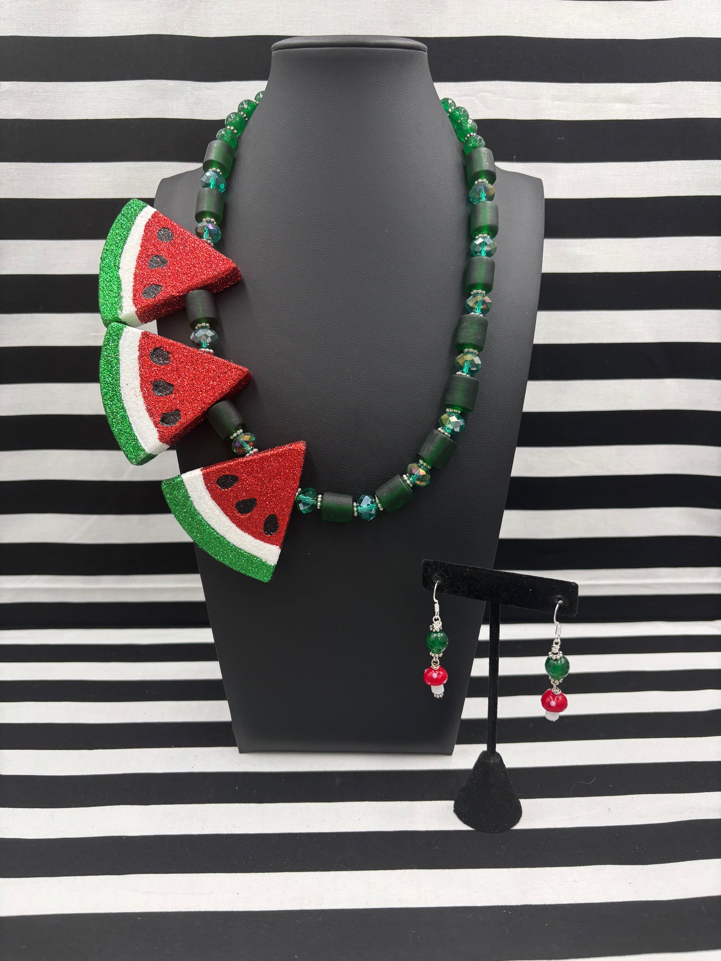 Slices Watermelon Necklace