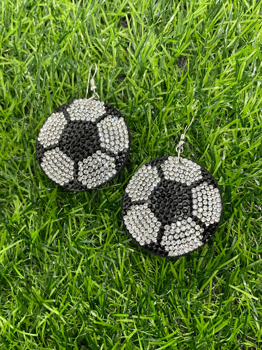 Soccer Earrings