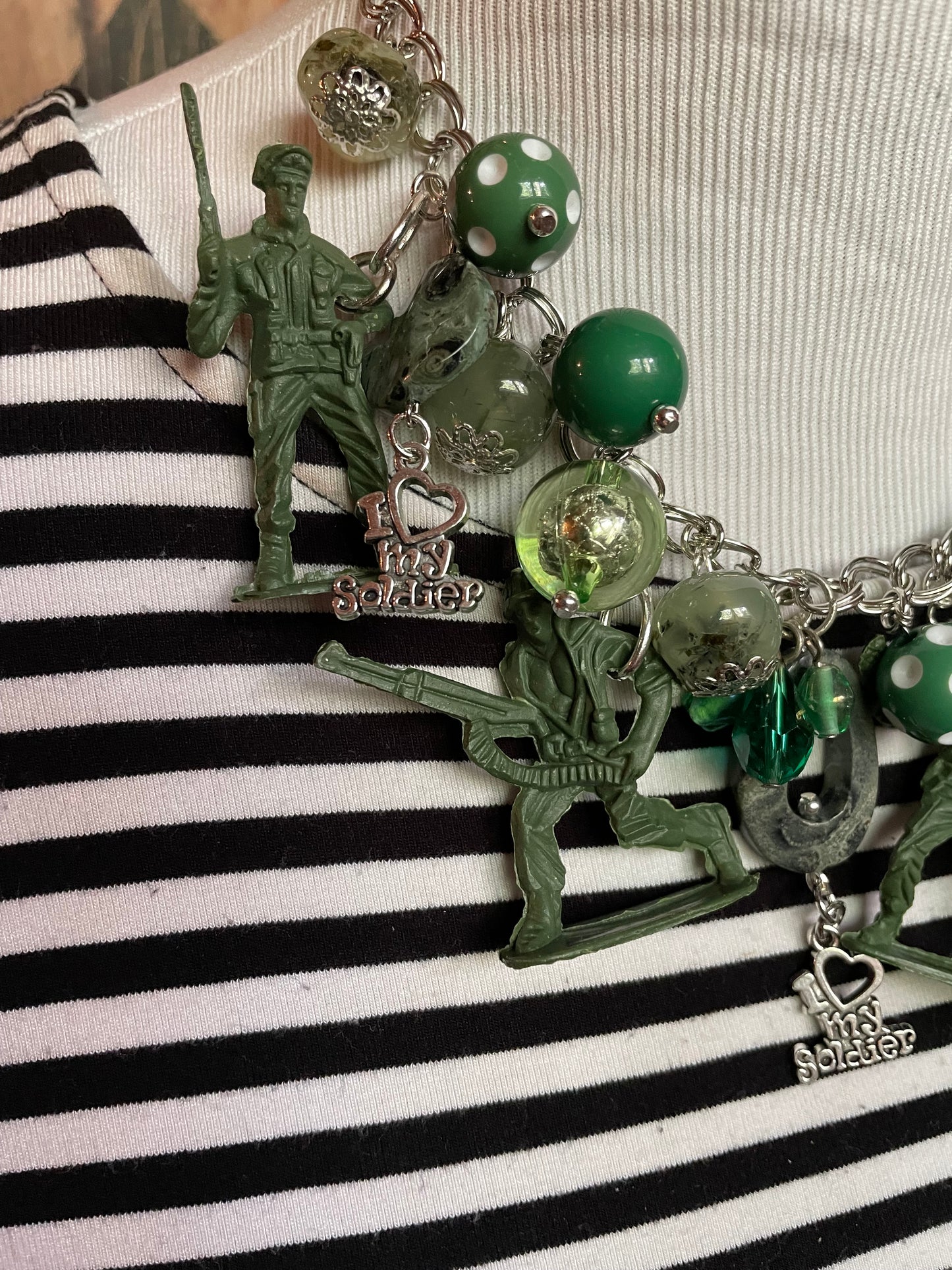 I Love My Soldier Necklace