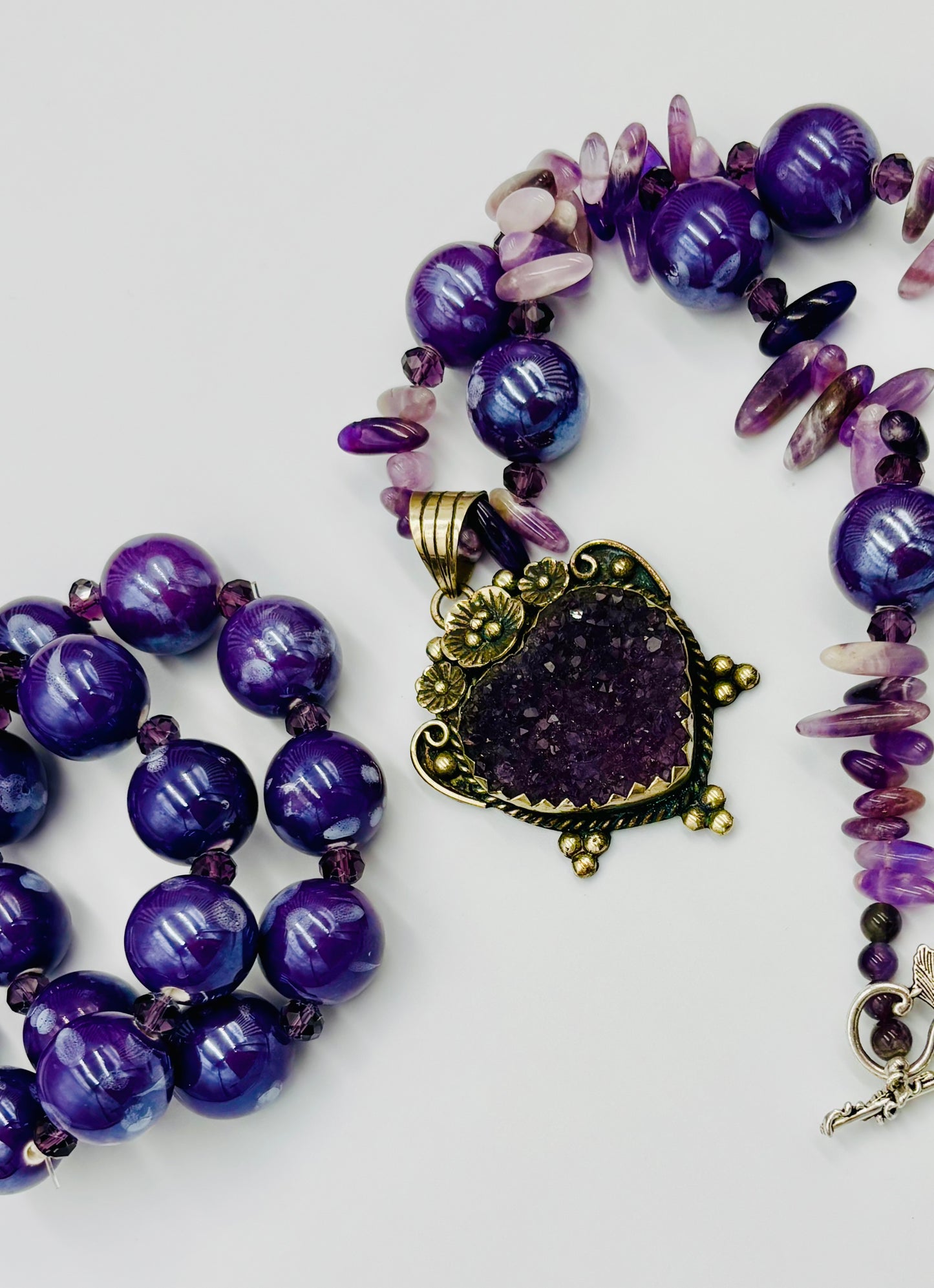 Purple Palpitation Necklace