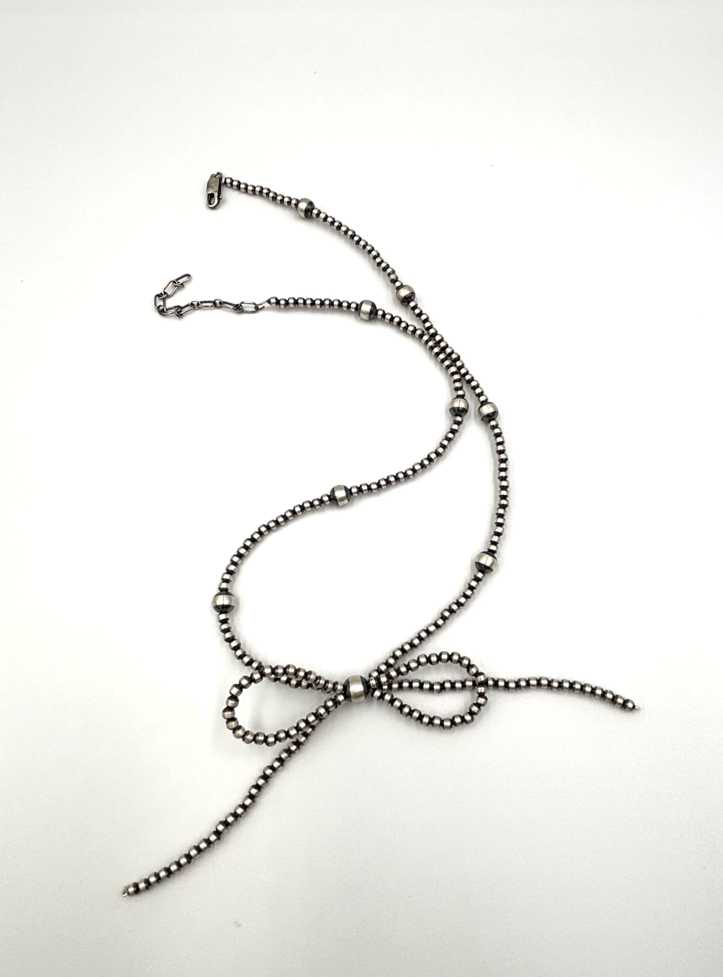 Navajo Pearl Bow Necklace