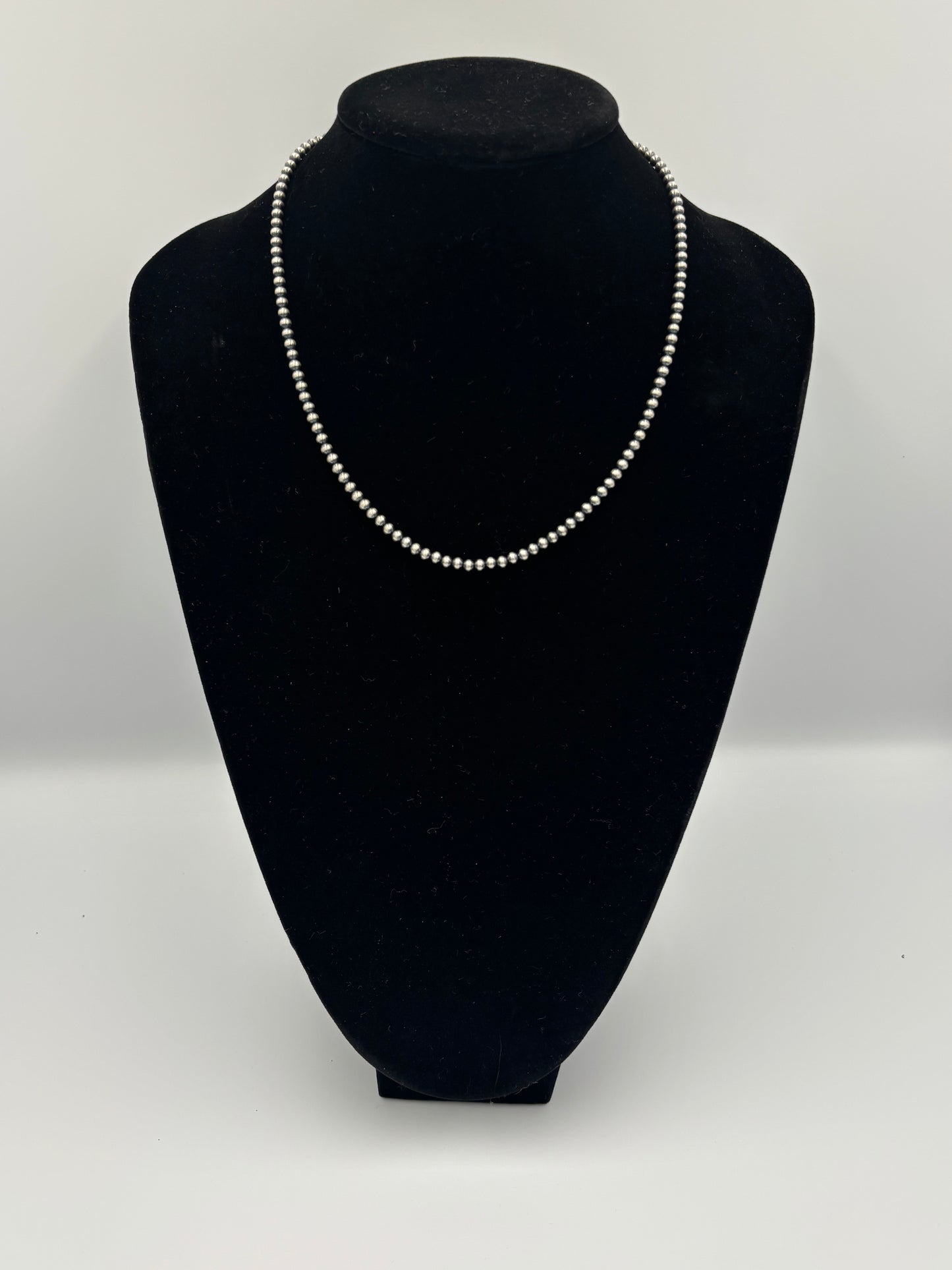 Navajo Pearl 4mm 18 inch Necklace