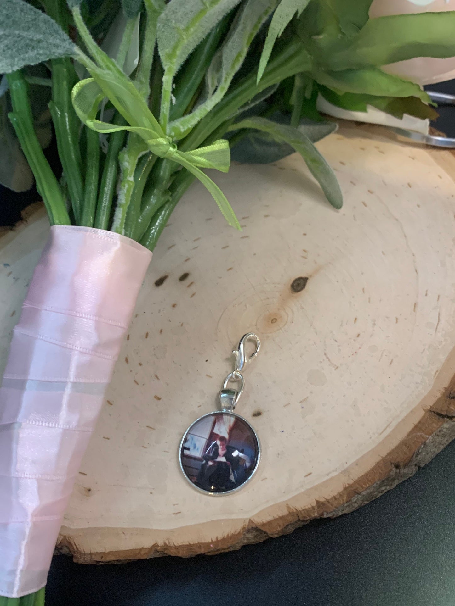 In His Image Bouquet Charm Pendant