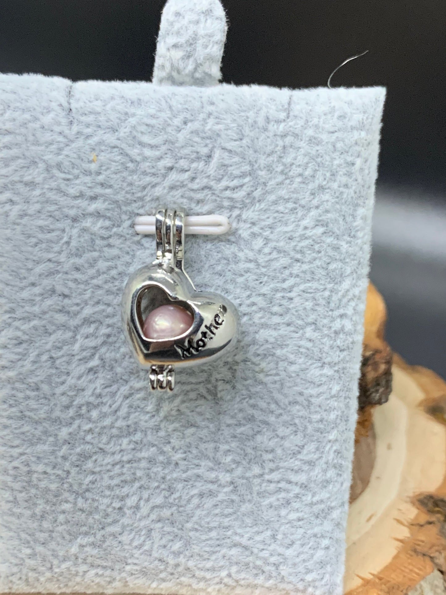 Pearl Mom Charm Cage & Necklace