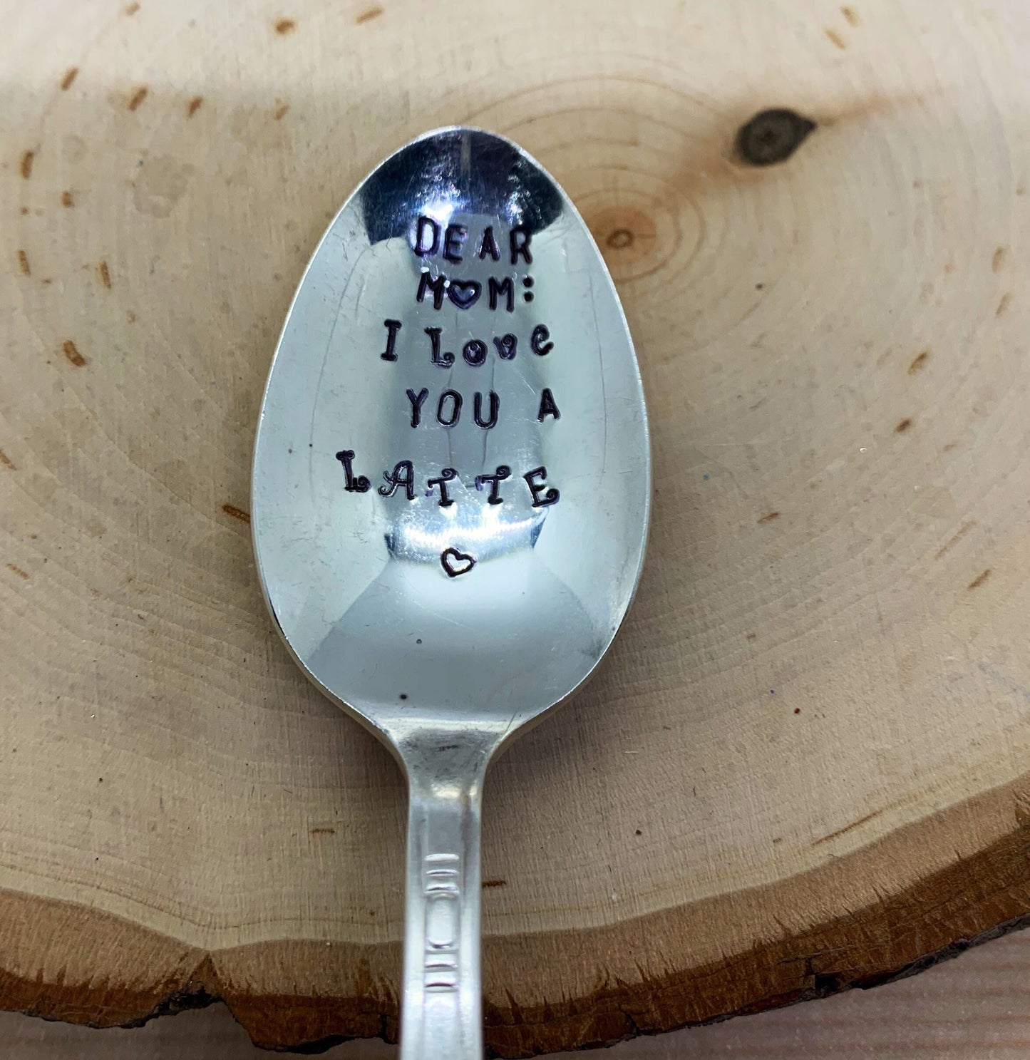Hand Stamped Vintage Spoon