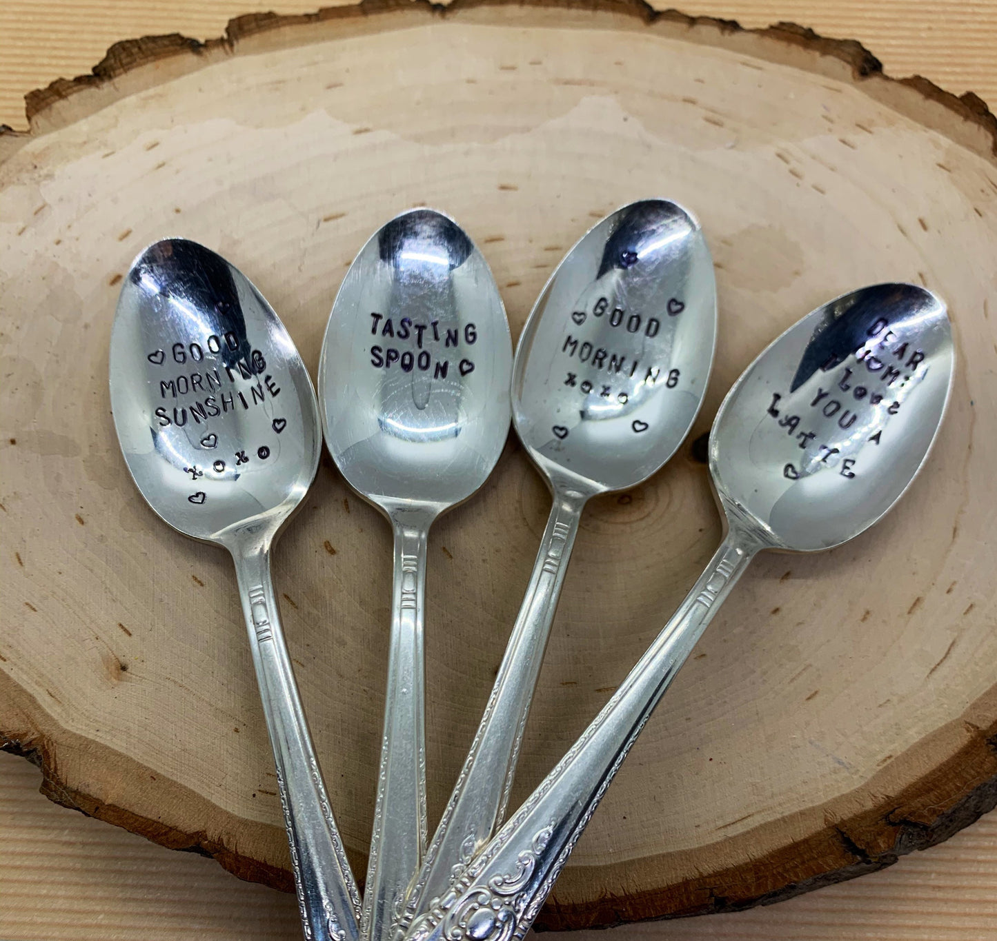 Hand Stamped Vintage Spoon