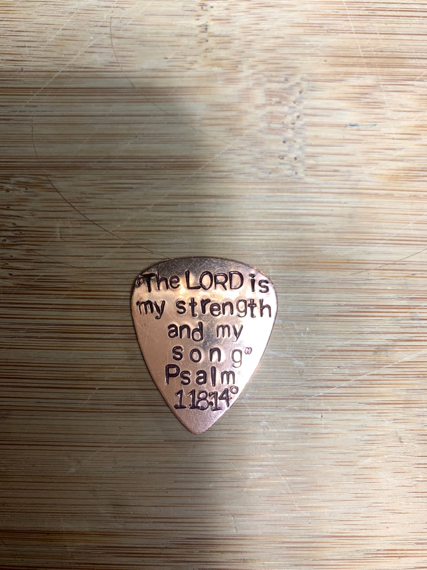 Nashville Guitar Picks Hand Stamped