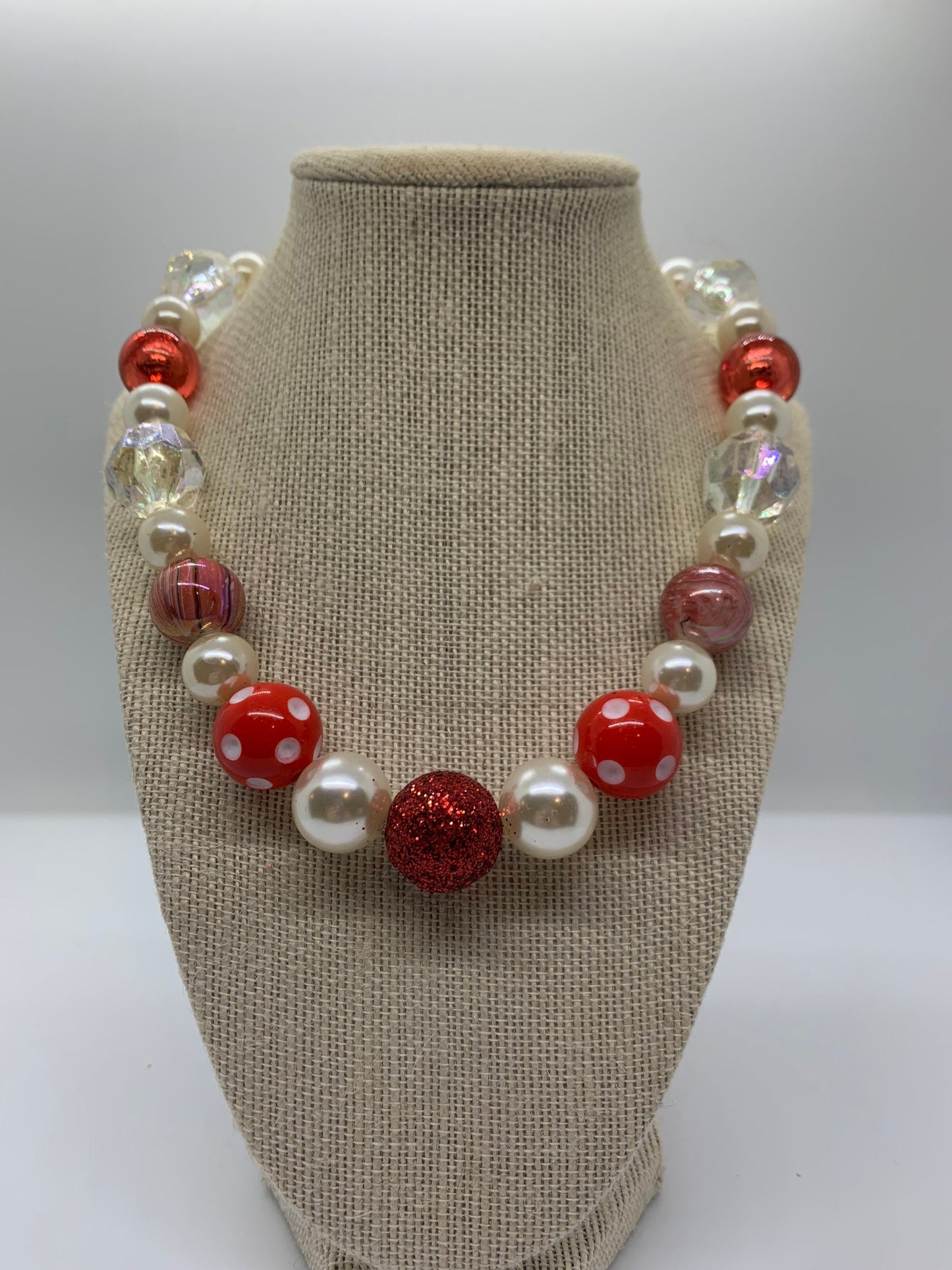 Chiefs Kingdom Bubble Gum Necklace