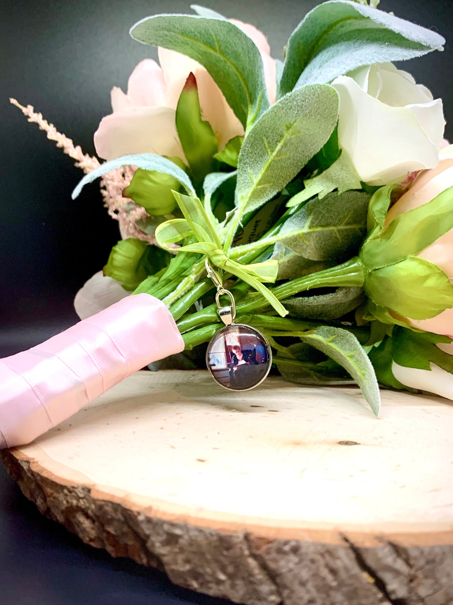 In His Image Bouquet Charm Pendant