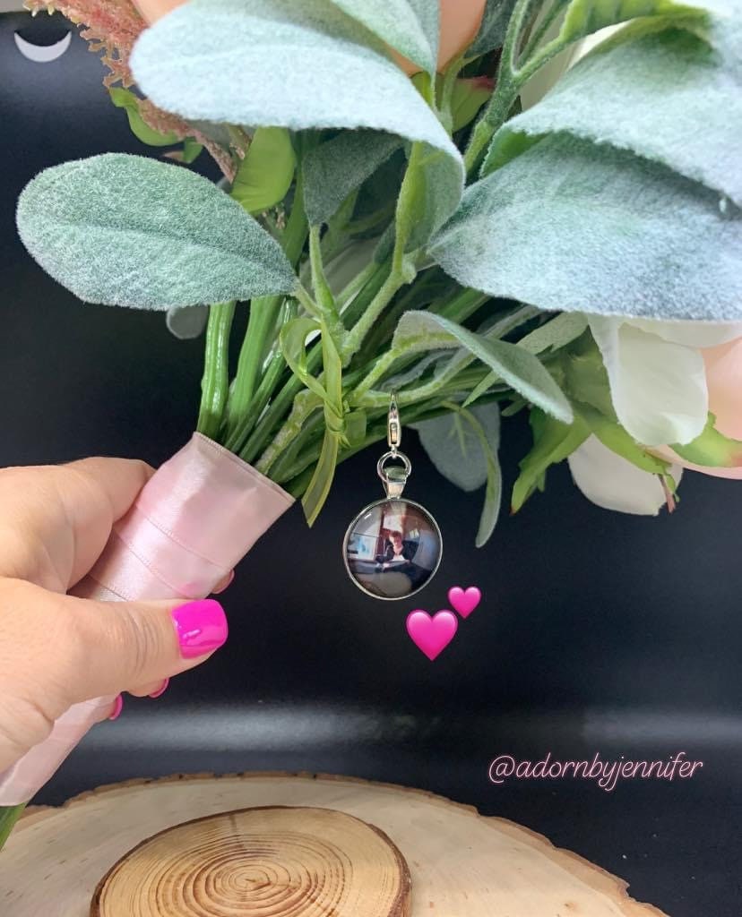 In His Image Bouquet Charm Pendant