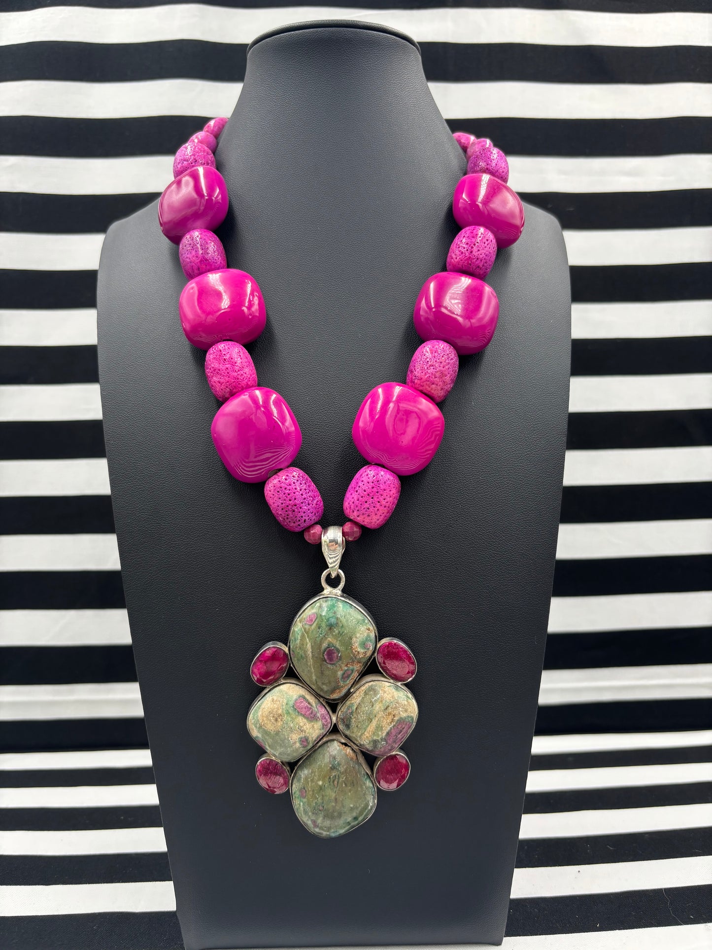 Fuchsia Fab Statement Necklaces