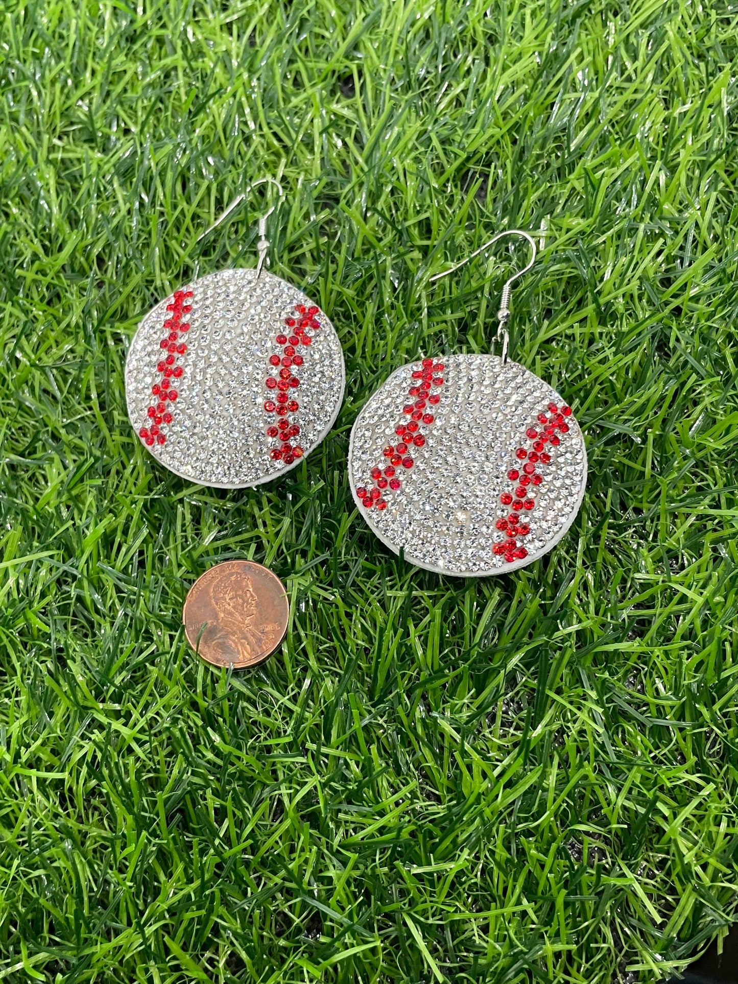 Baseball Earrings