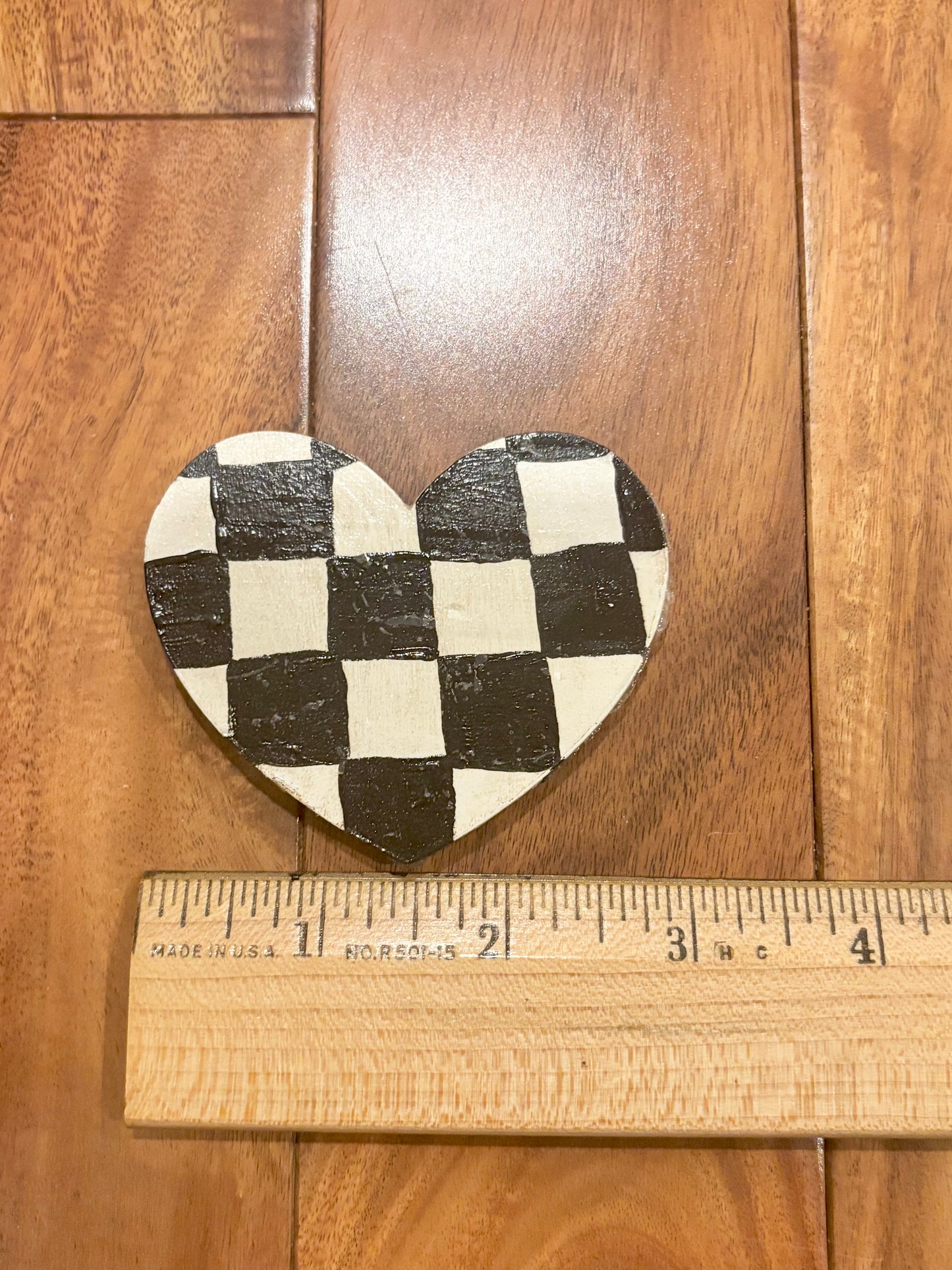 Hand Painted Magnetic Hearts
