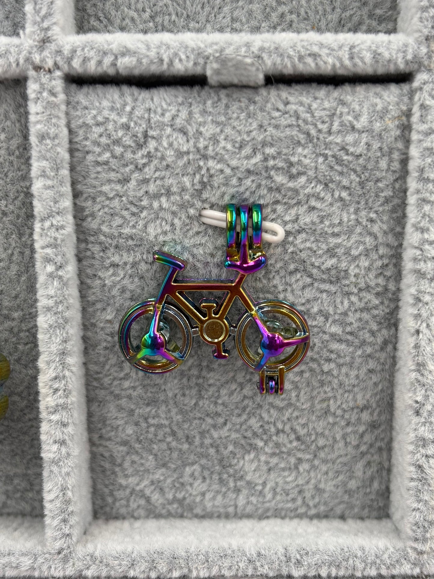 Pearl Charm Cages and Necklace