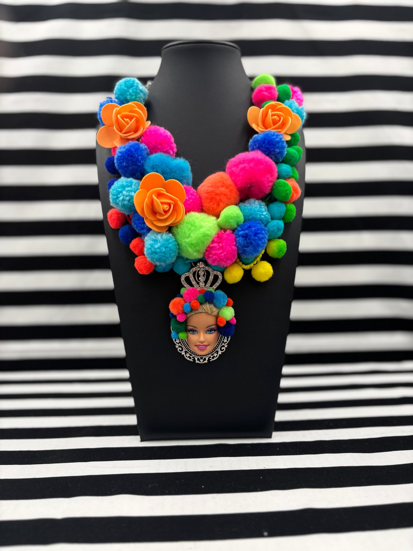 Cinco de Mayo Face Necklace