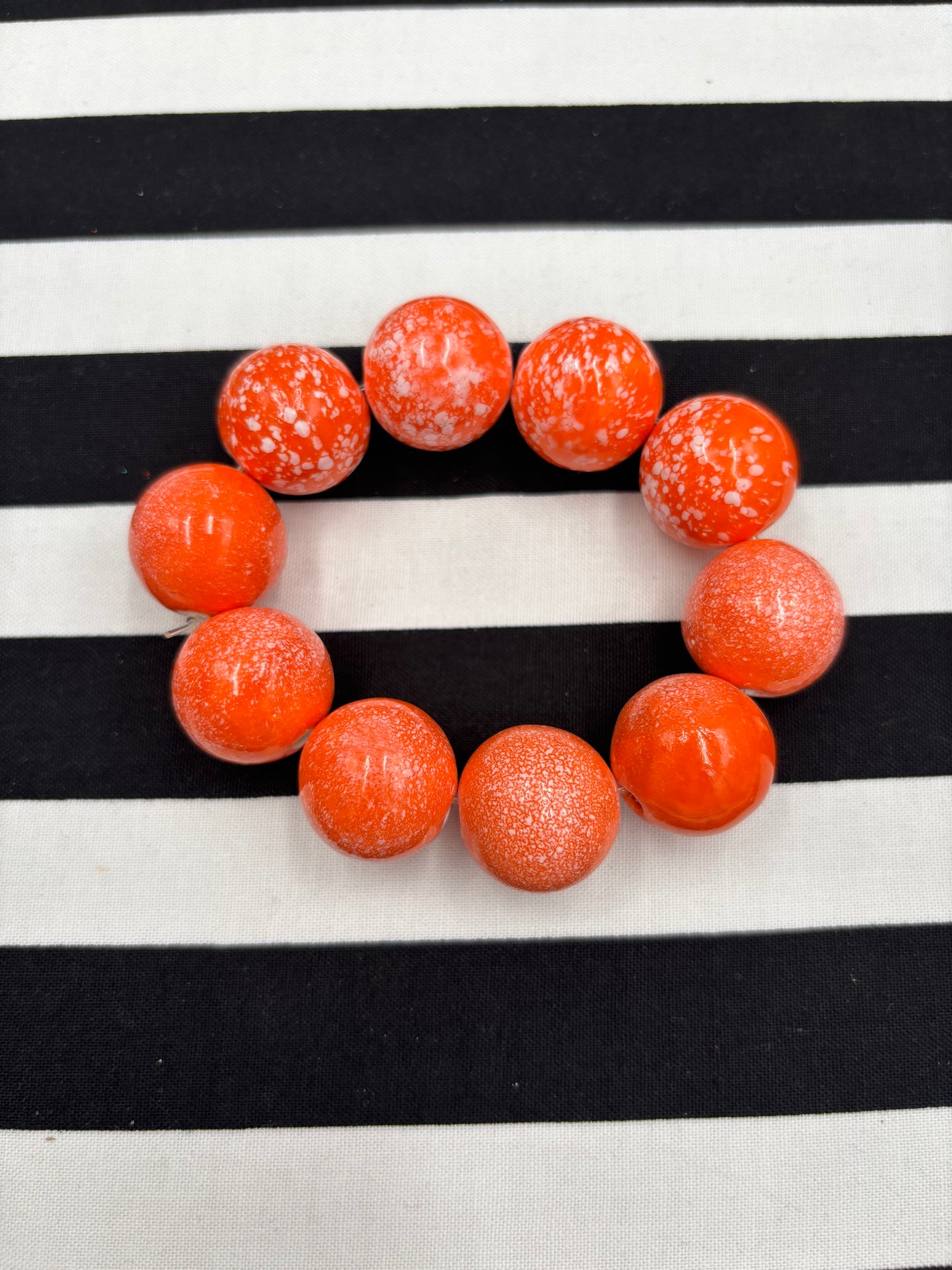 Orangesicles Stretch Bracelet