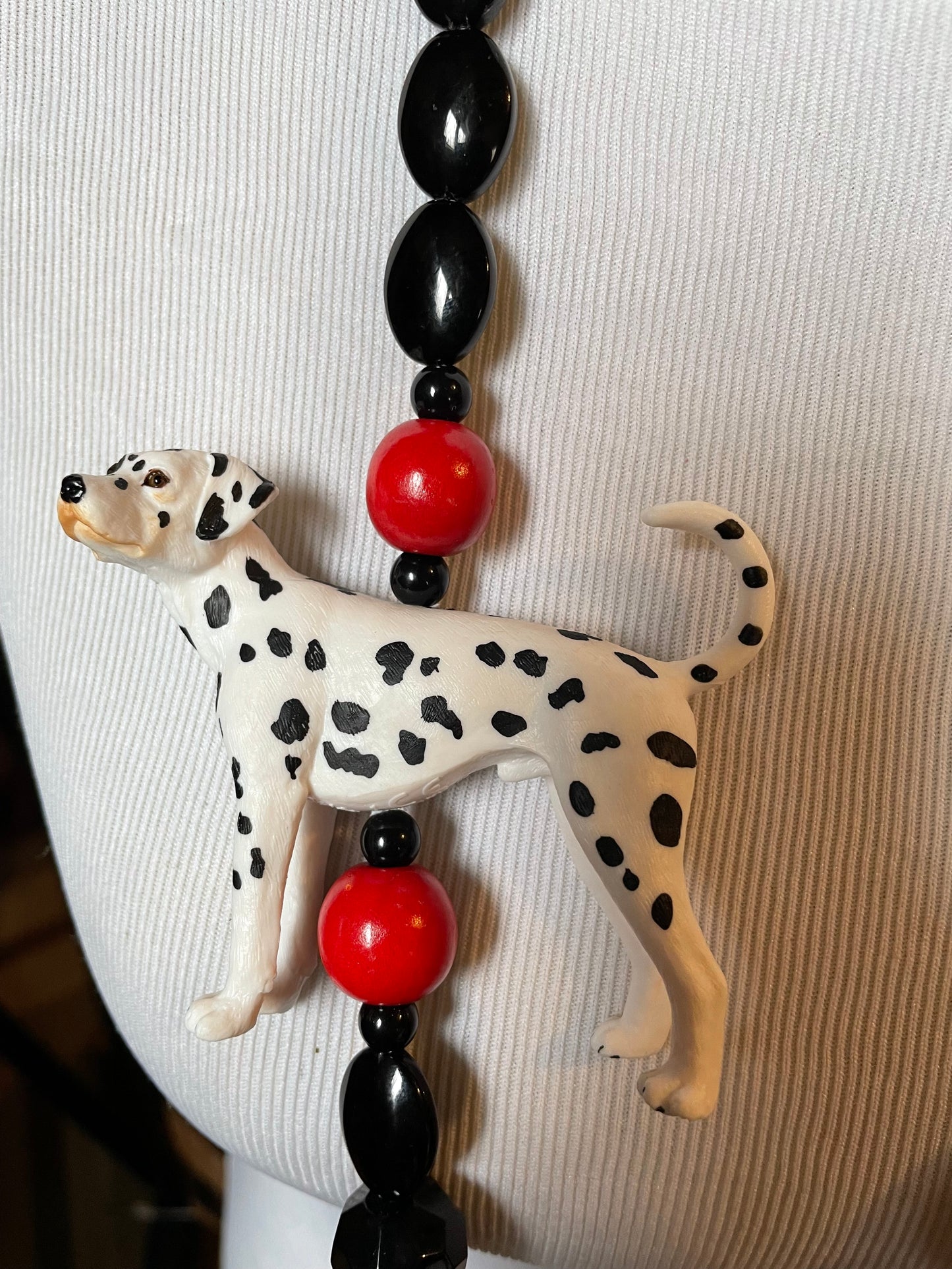 Dalmatian Time Necklace