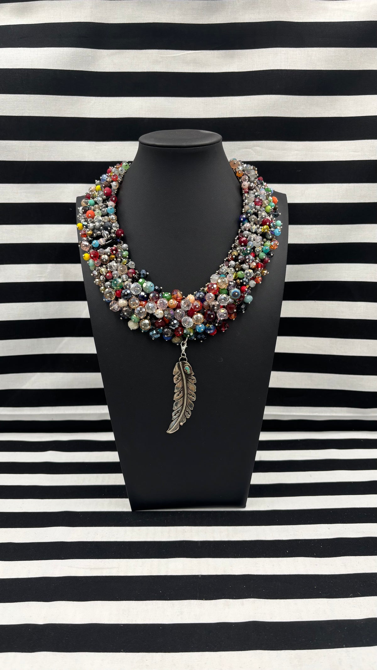 Feather Kaleidoscope Necklace