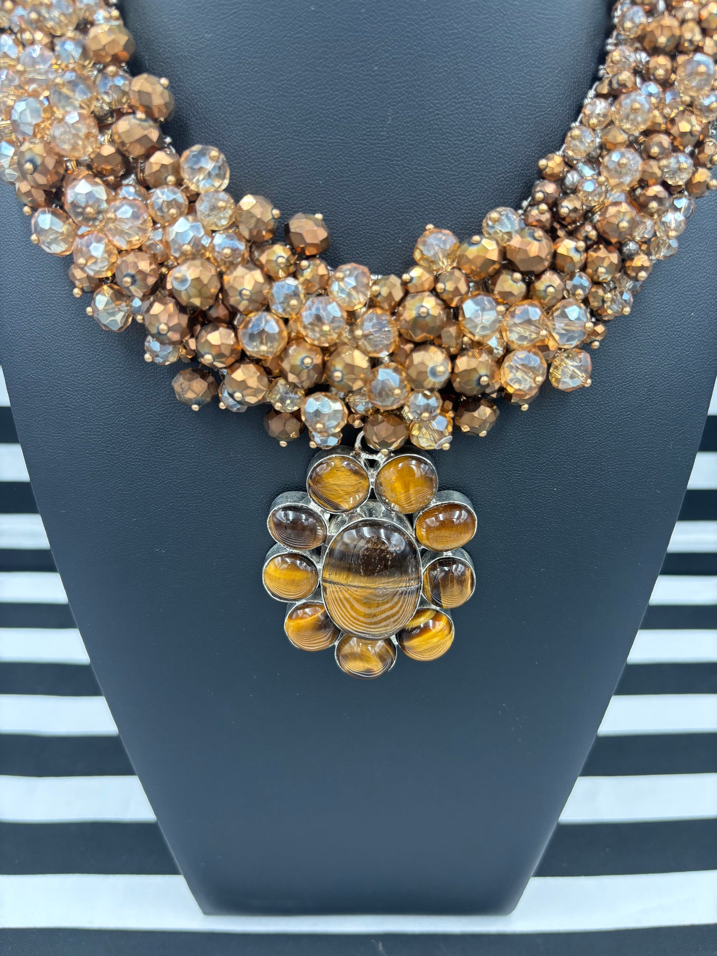 Tiger Pride Statement Necklace