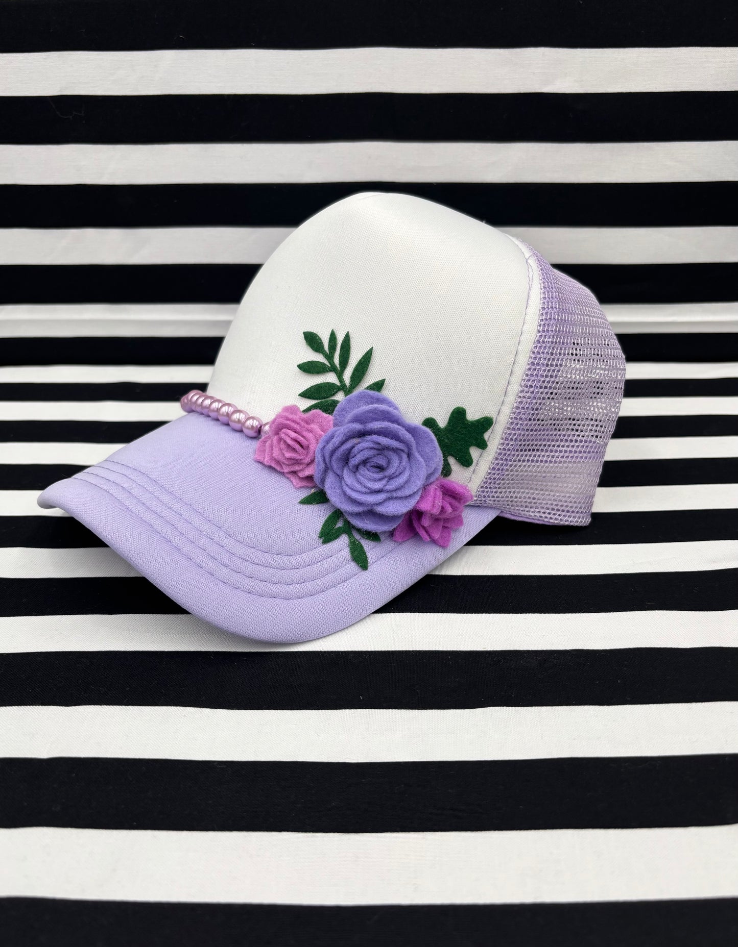 Violet Bouquet Trucker Hat