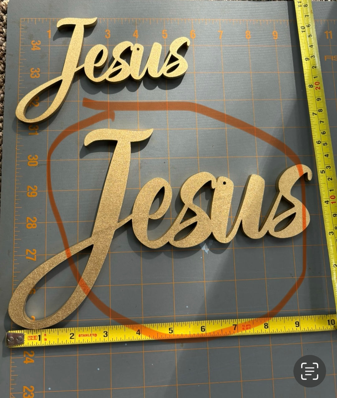 Jesus, Emmanuel & Prince of Peace Trio Set of Ornaments