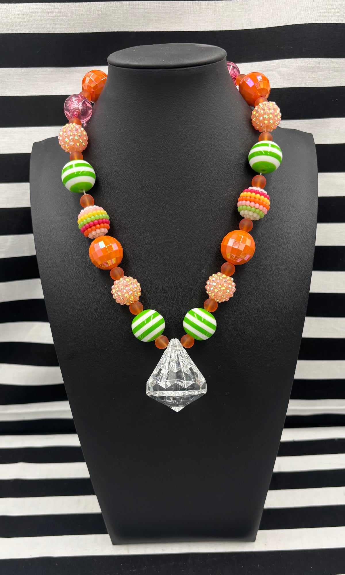 Bubble Gum Necklace &/or Bracelet Happy Colors