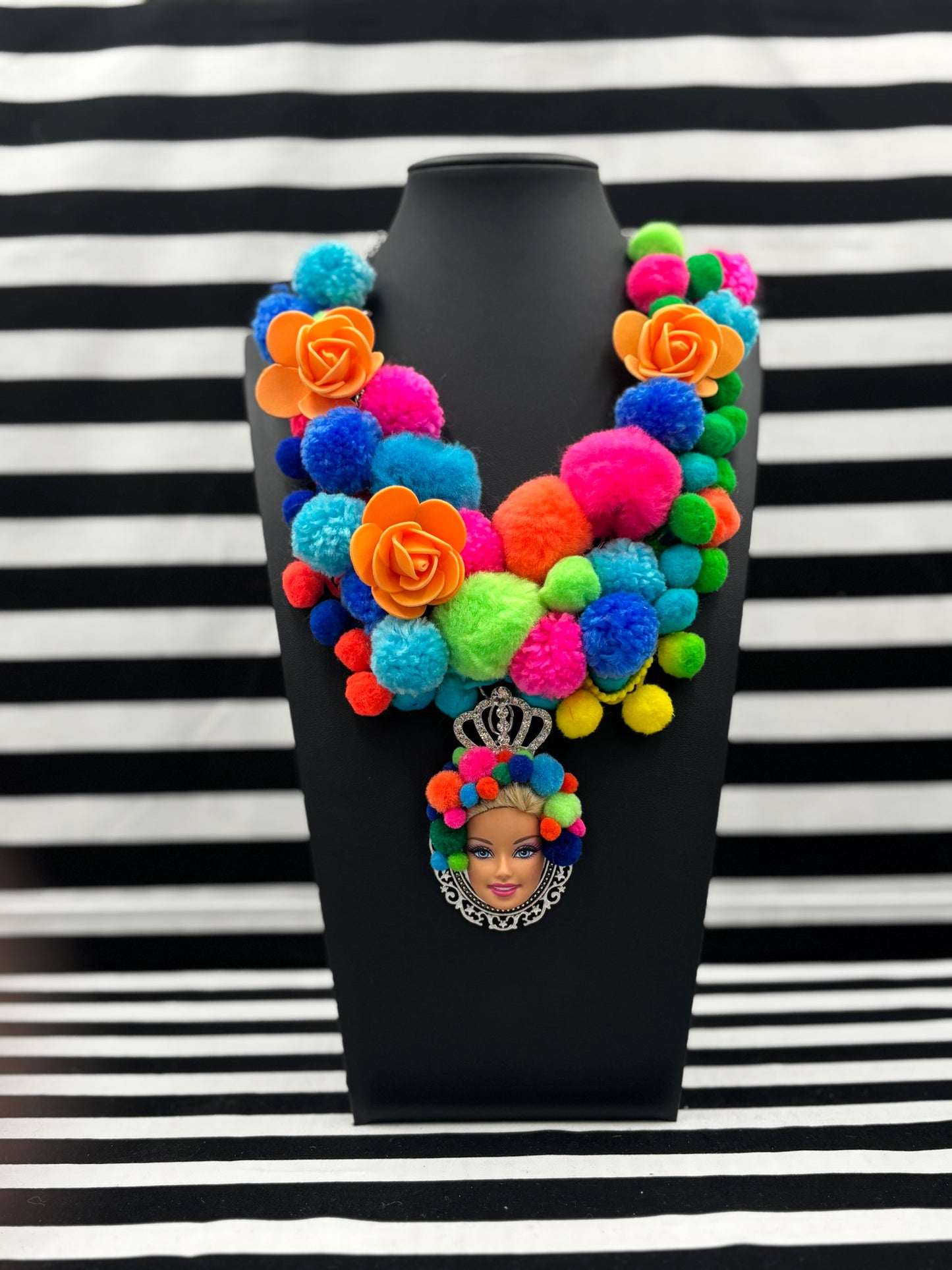 Cinco de Mayo Face Necklace