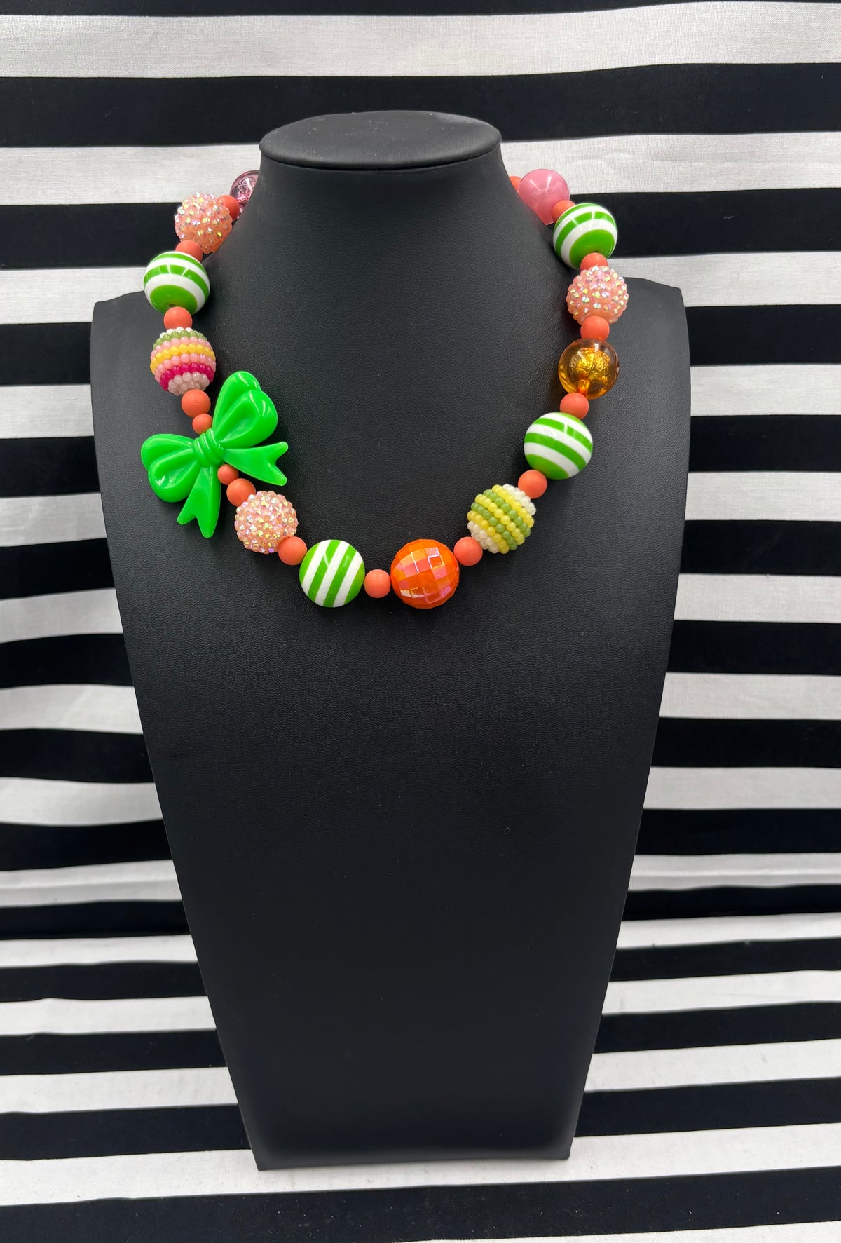 Bubble Gum Necklace &/or Bracelet Happy Colors
