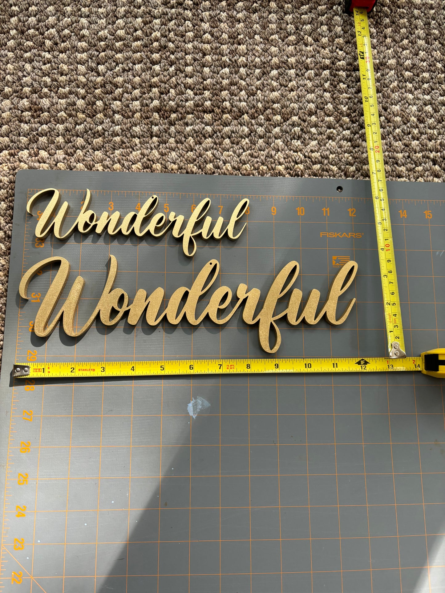Wonderful Trio Set of Ornaments: Wonderful, Counselor Almighty God PRE-ORDER