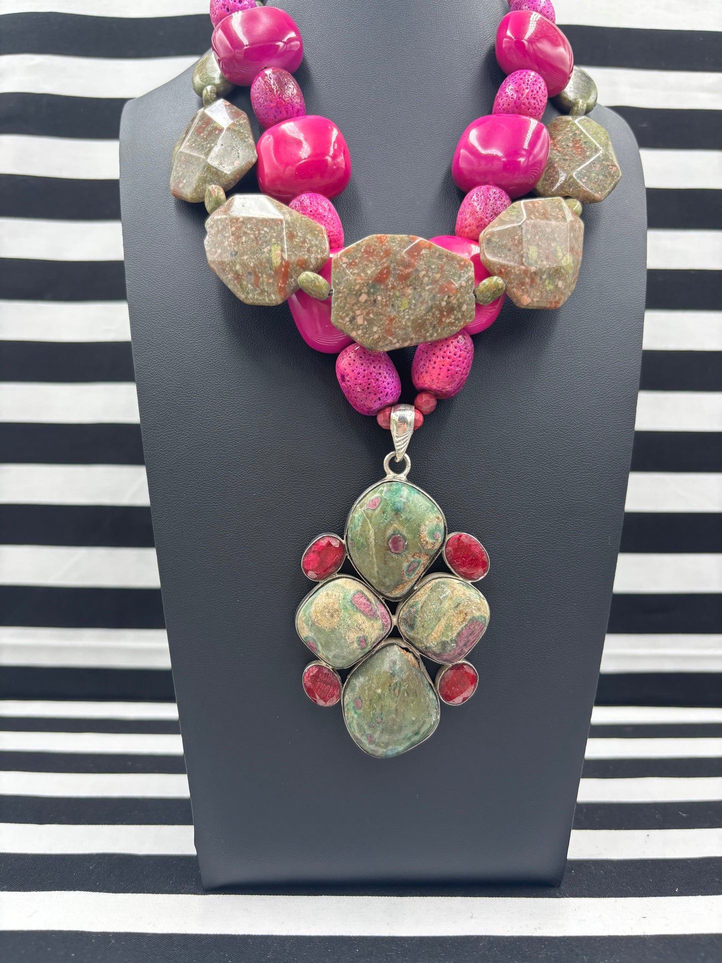 Fuchsia Fab Statement Necklaces