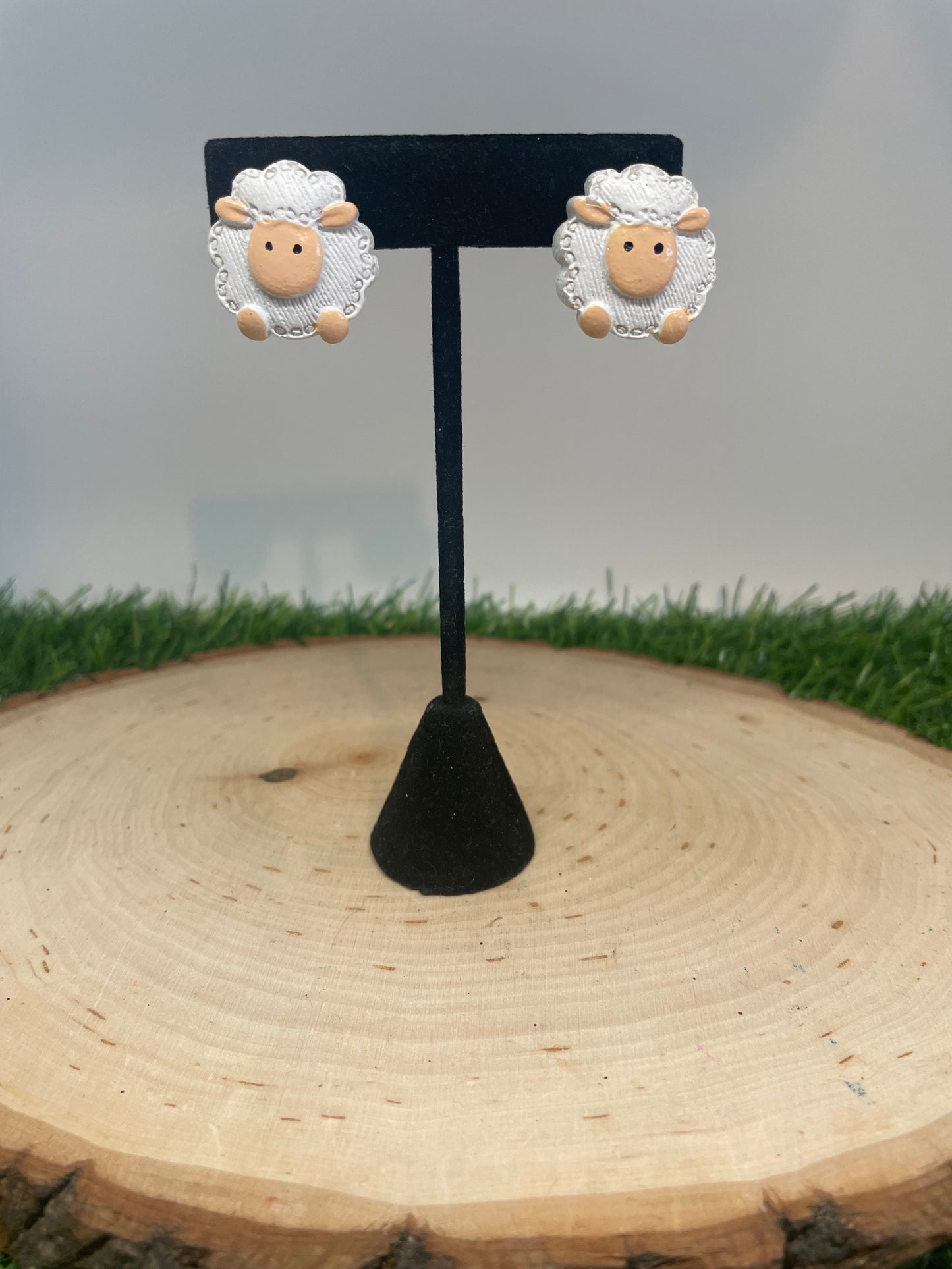 Lamb Clip On or Post