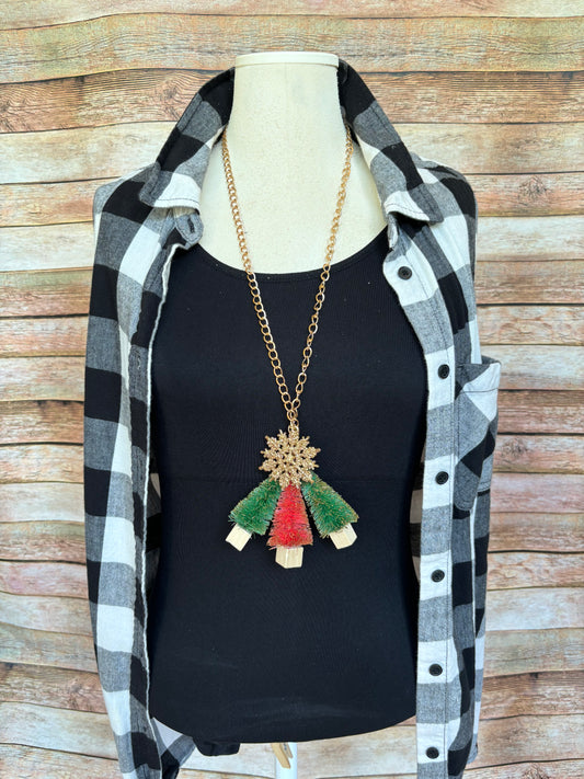 We Three Trees Necklace